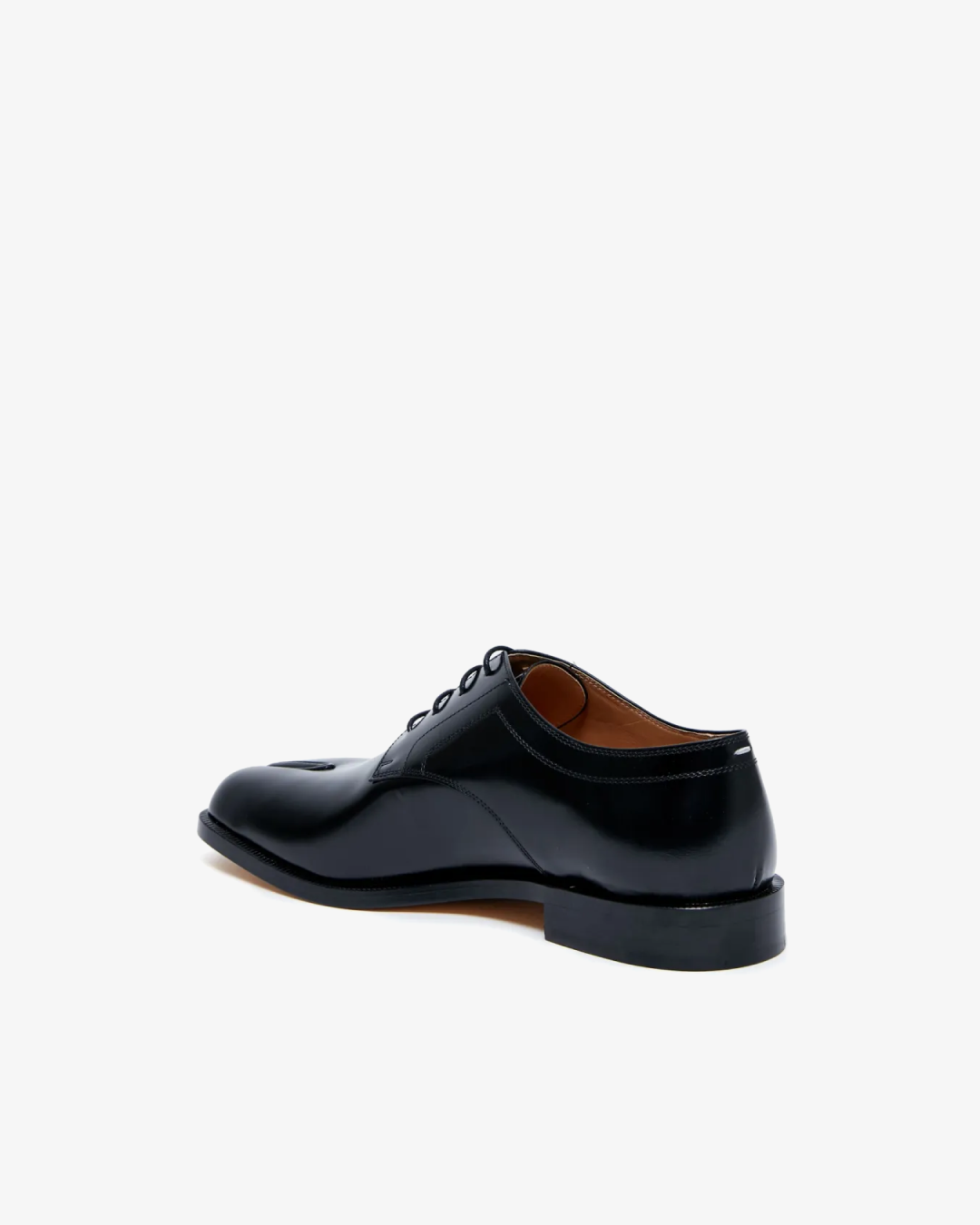 Maison Margiela Tabi Laced Shoe in Black