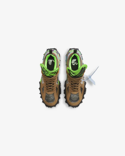 OffWhite X Nike Air Terra Forma Wheat Sneakers