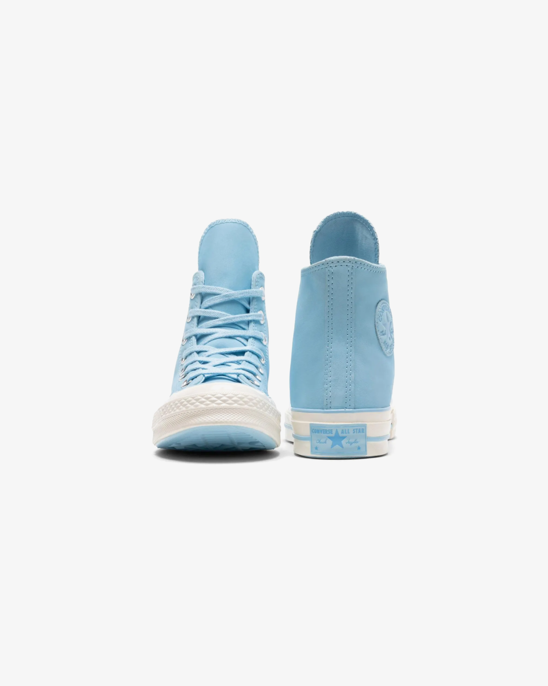 Converse Chuck 70 Nubuck Leather High Top 'True Sky/Lt Blue/Egret' Sneakers