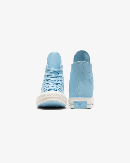 Converse Chuck 70 Nubuck Leather High Top 'True Sky/Lt Blue/Egret' Sneakers