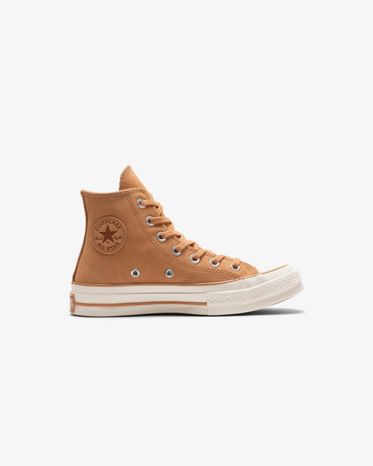 Converse Chuck 70 Nubuck Leather High Top 'Clay Court/Tawny Owl/Egret' Sneakers