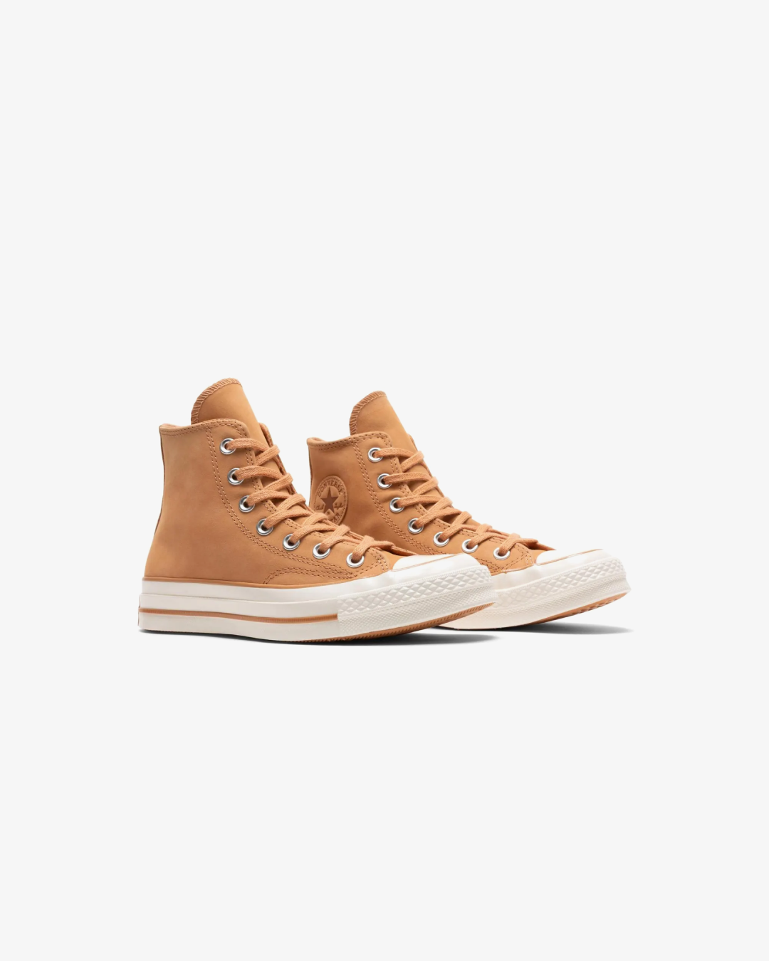 Converse Chuck 70 Nubuck Leather High Top 'Clay Court/Tawny Owl/Egret' Sneakers