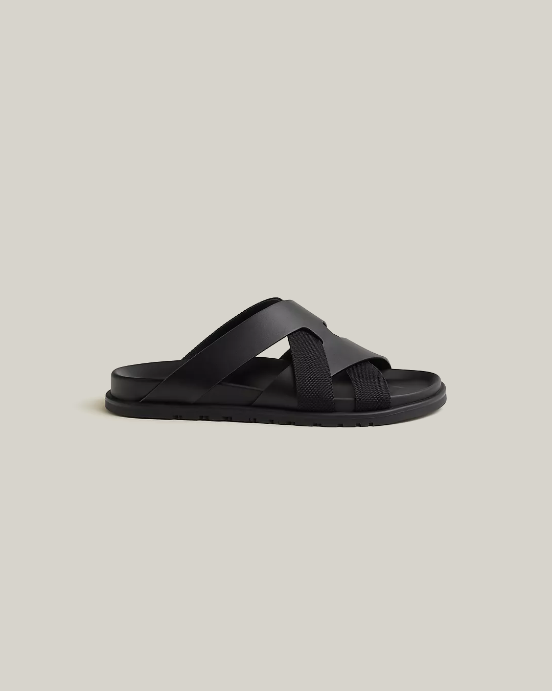 Hermès Kazimir Sandal in Noir