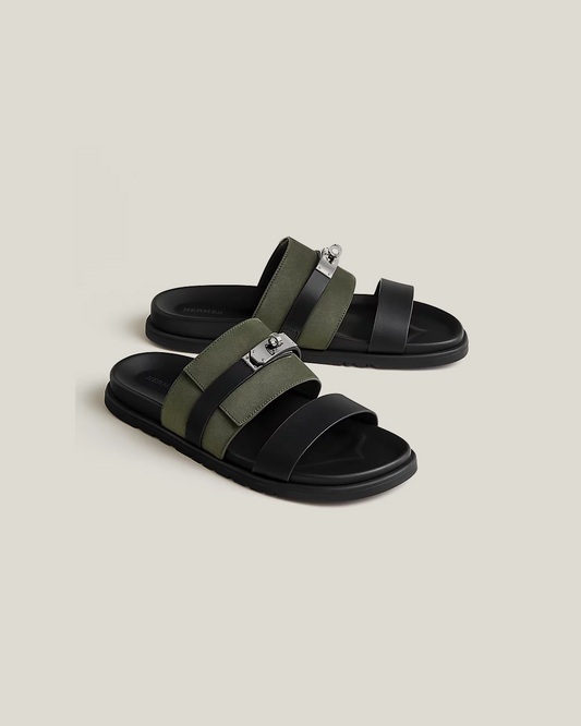 Hermès Jackson ‘Vert Forêt’ Sandal