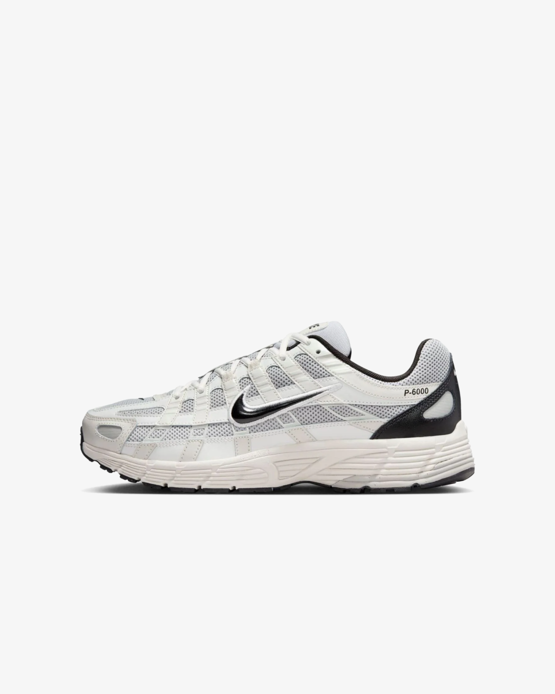 Nike P-6000 Platinum Tint Black Sneakers