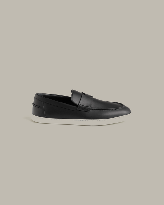 Original Hermes Job Loafers In Black