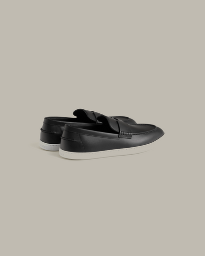 Original Hermes Job Loafers In Black