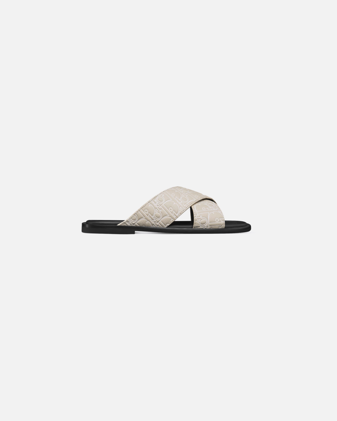 Dior Alias Beige “Dior Gravity Outline” Leather Sandal