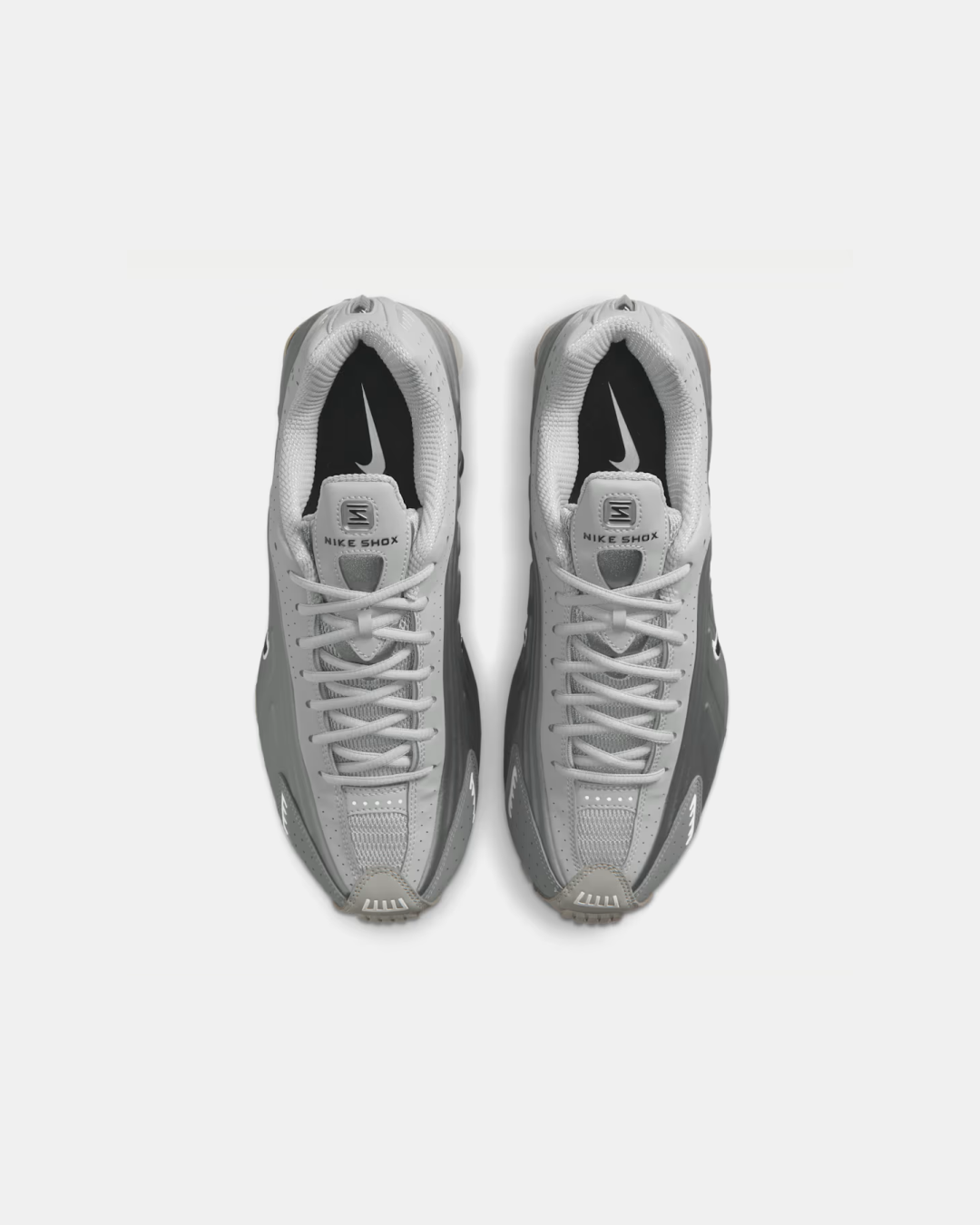 Nike Shox R4 'Light Smoke Grey/Smoke Grey/White/Black  ' Sneakers