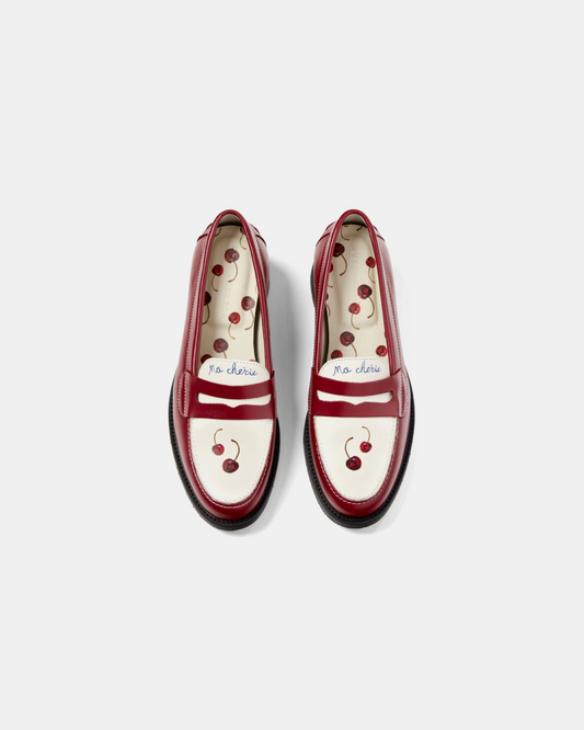 Duke + Dexter Wilde Cherry 'Red' Penny Loafer