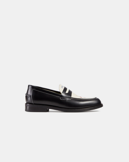 Duke + Dexter Wilde Cherry 'Black' Penny Loafer