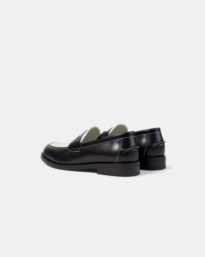 Duke + Dexter Wilde Cherry 'Black' Penny Loafer