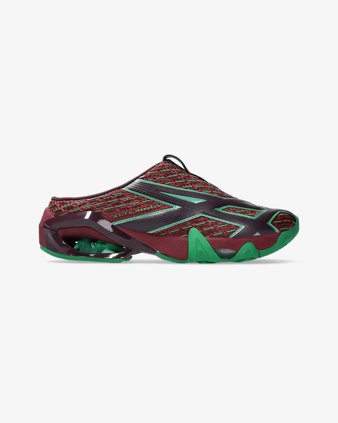 Kiko Kostadinov x  Asics Novalis Gel-Styrax 'Brown/Green' Mule