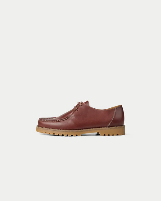 Ollie Moc Toe 'Brown' Leather Shoe