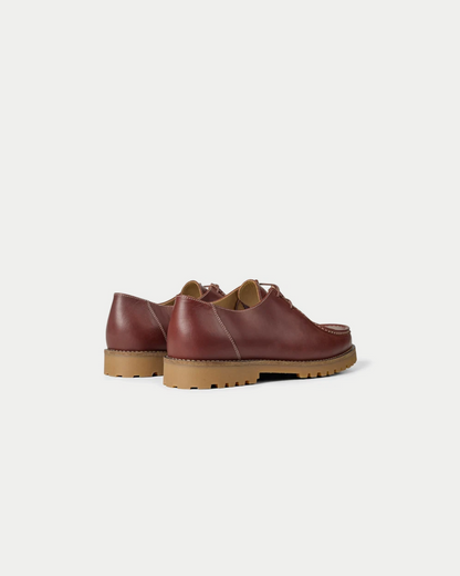 Ollie Moc Toe 'Brown' Leather Shoe