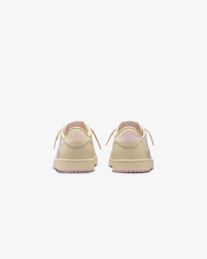 Air Jordan 1 Low x Travis Scott 'Muslin and Shy Pink' Sneakers
