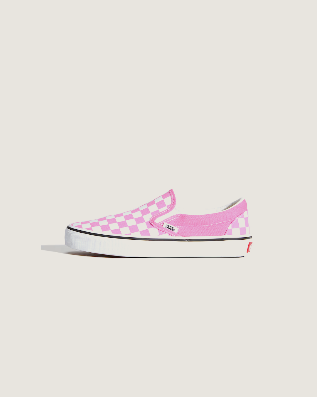 VANS Classic Slip-On Checkerboard 'Pink' Shoes