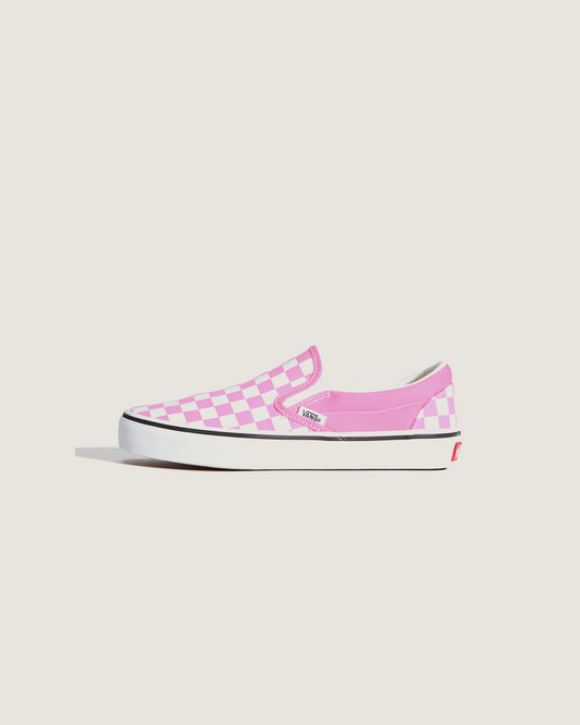 VANS Classic Slip-On Checkerboard 'Pink' Shoes