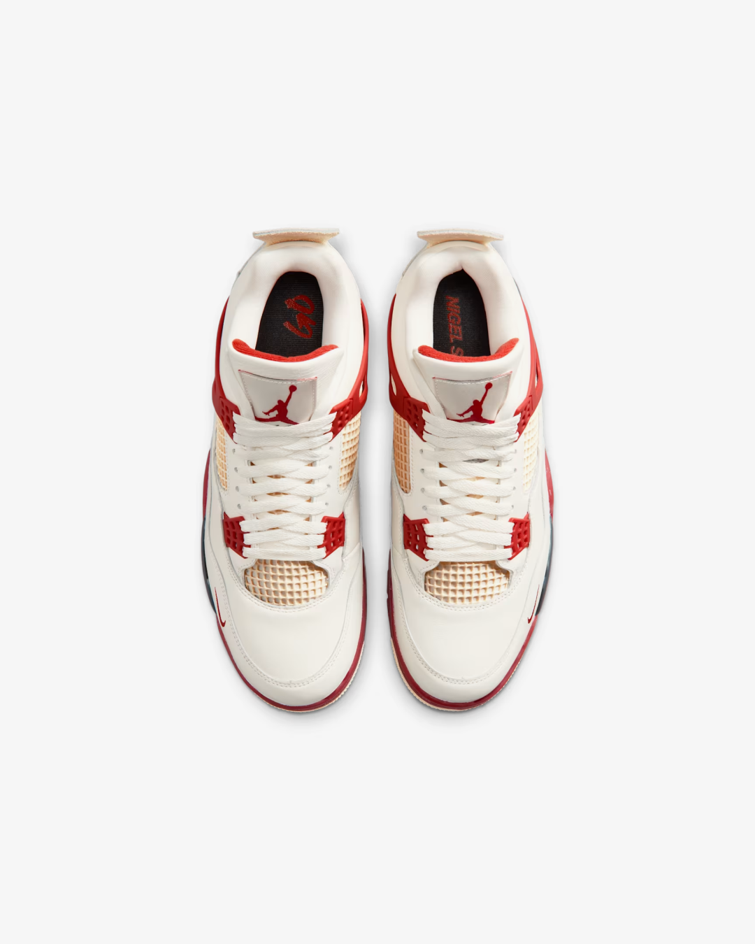 Nike Air x Nigel Sylvester x Air Jordan 4 “Brick By Brick” Sneakers