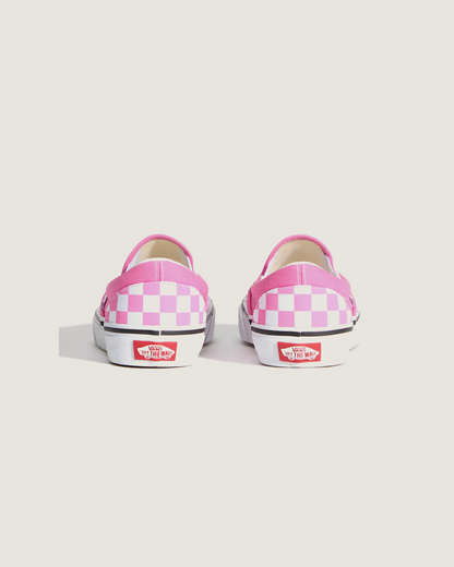 VANS Classic Slip-On Checkerboard 'Pink' Shoes