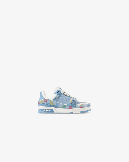 Louis Vuitton Trainer Denim Damier Sneakers