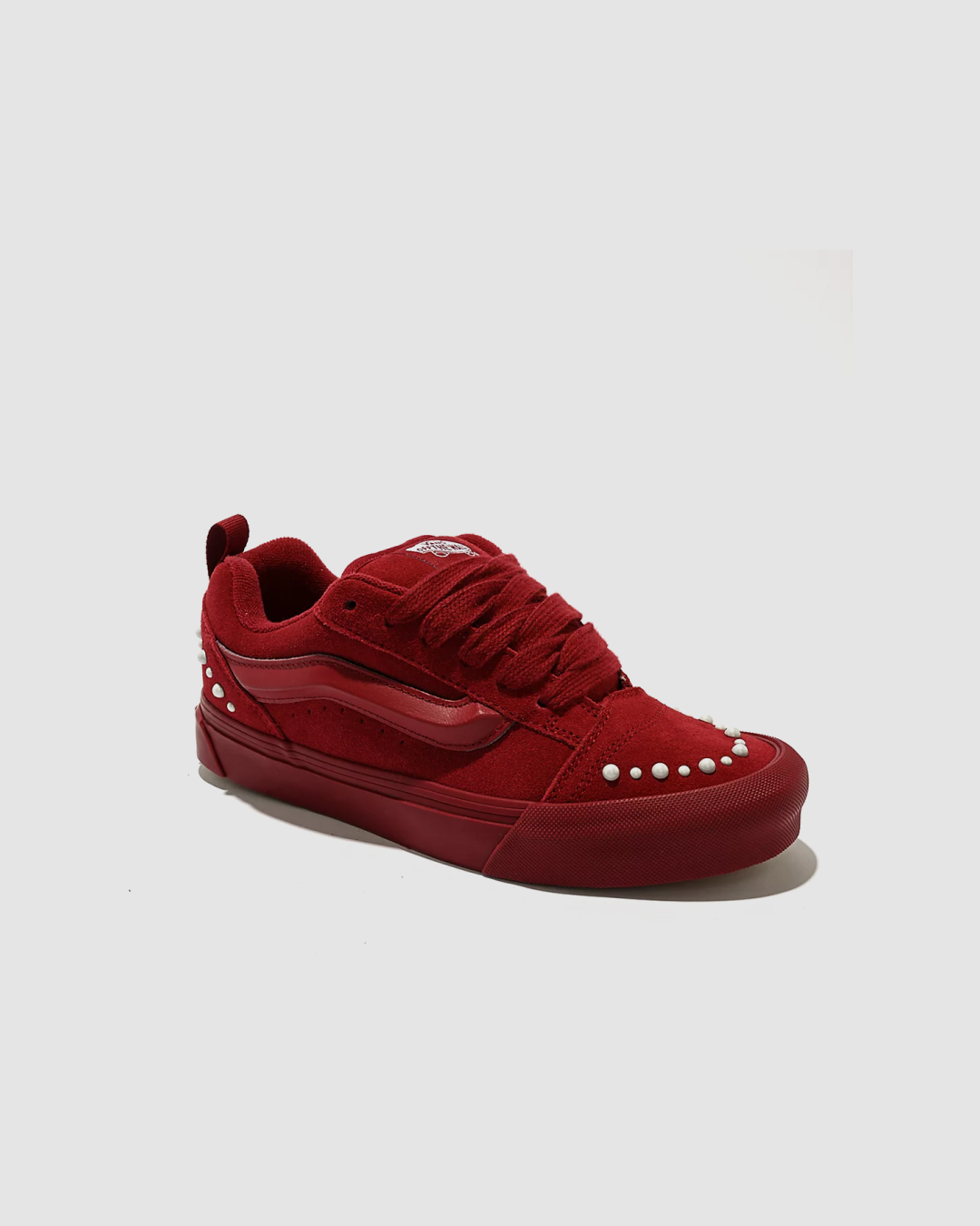 Vans Knu Skool Pearls Bordeaux 'Red' Skate Shoes