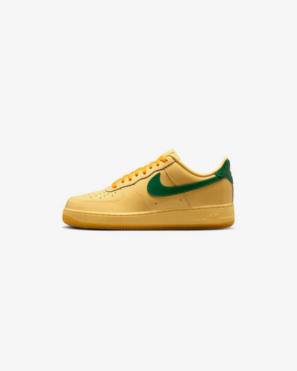 Nike Air Force 1 Low Patent 'Topaz Gold Pine Green' Sneakers