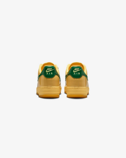Nike Air Force 1 Low Patent 'Topaz Gold Pine Green' Sneakers