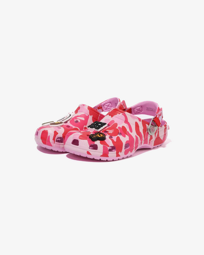 BAPE® x Crocs “Pink” Clog