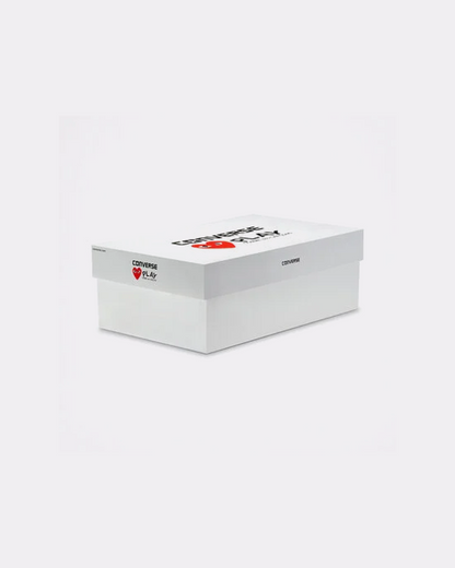 Converse x Comme des Garçons PLAY Chuck 70 'Milk/White/High Risk Red ' Sneakers