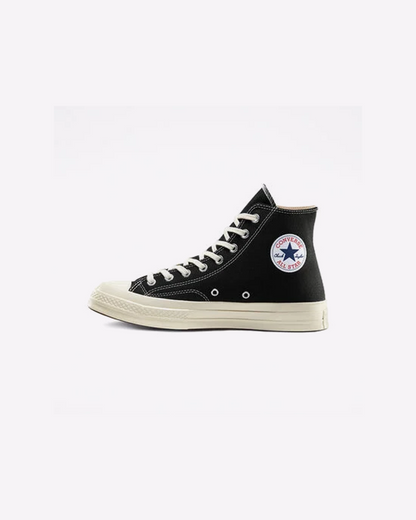Converse x Comme des Garçons PLAY Chuck 70  'Black/White/High Risk Red' Sneakers