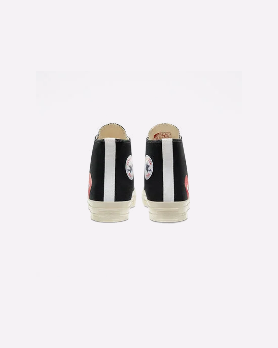 Converse x Comme des Garçons PLAY Chuck 70  'Black/White/High Risk Red' Sneakers