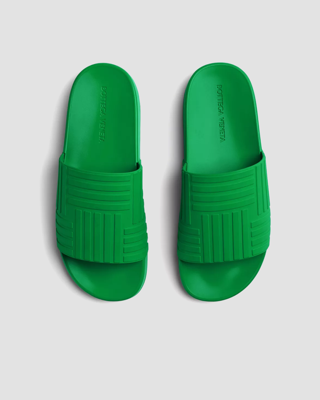 Bottega Veneta 'Parakeet' Rubber Slides