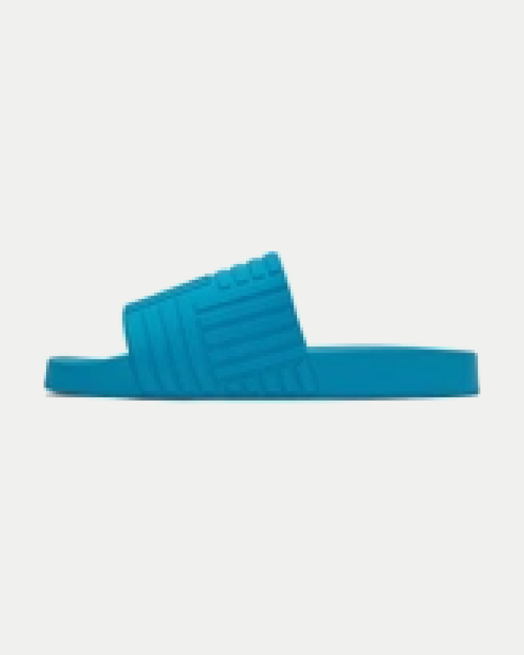 Bottega Veneta 'Bright Blue' Rubber Slides