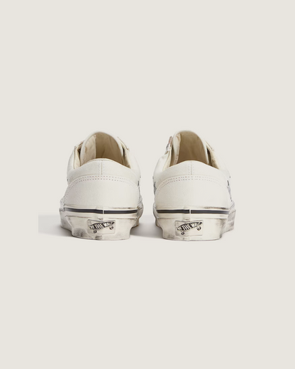 VANS Premium Old Skool 36 'White' Flames Shoes