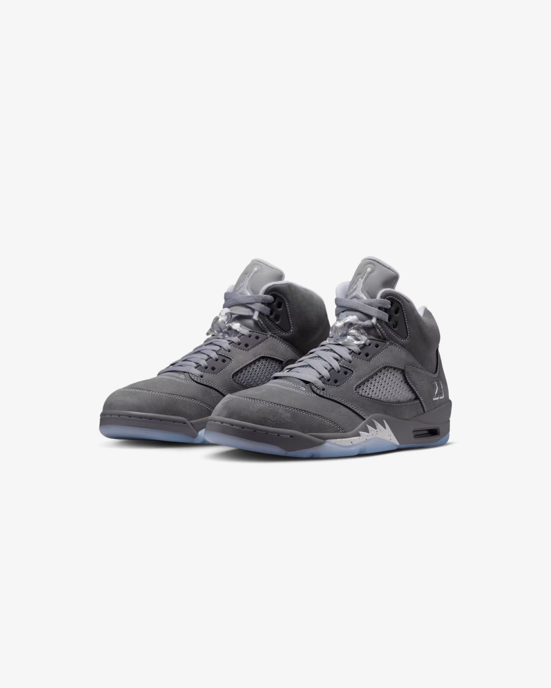 Air Jordan 5 Retro 'Light Graphite and Wolf Grey' Sneakers