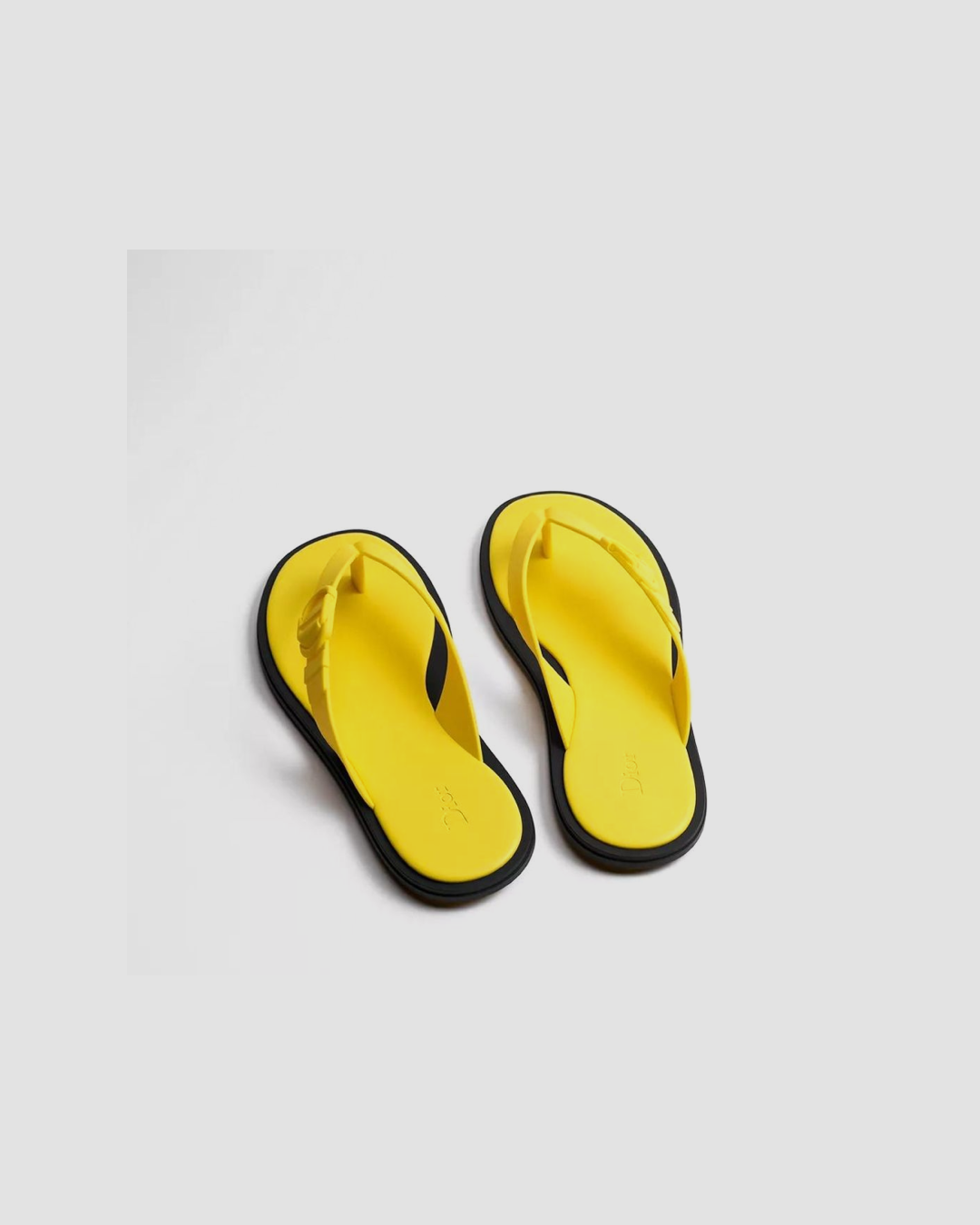 Dior Rivage Thong 'Yellow' Sandal