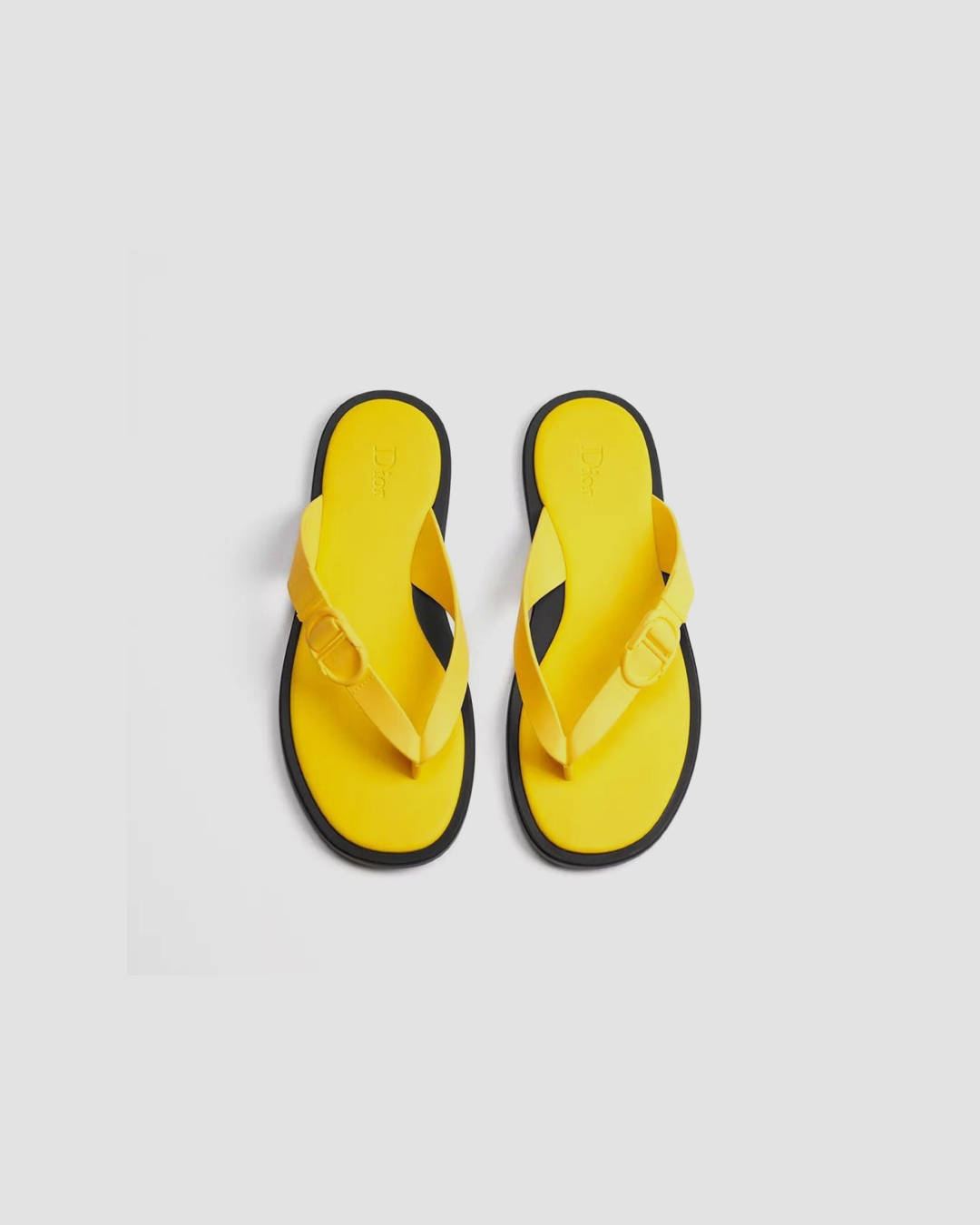 Dior Rivage Thong 'Yellow' Sandal