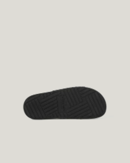 Bottega Veneta 'Black' Rubber Slides
