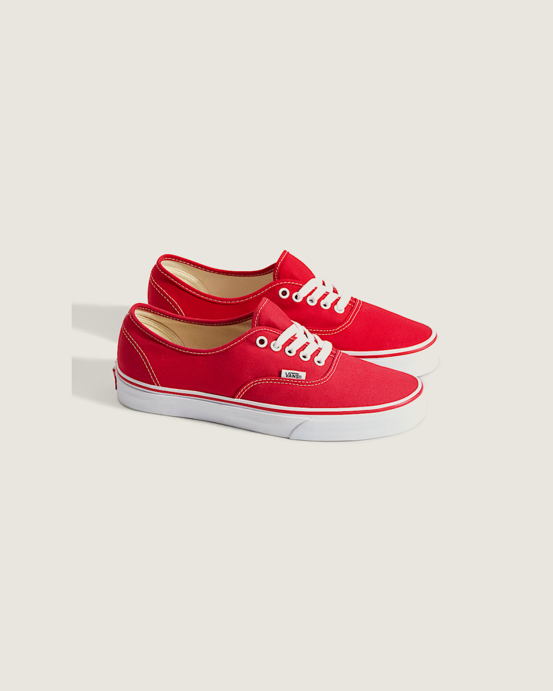 VANS LX Authentic 'Red' Canvas