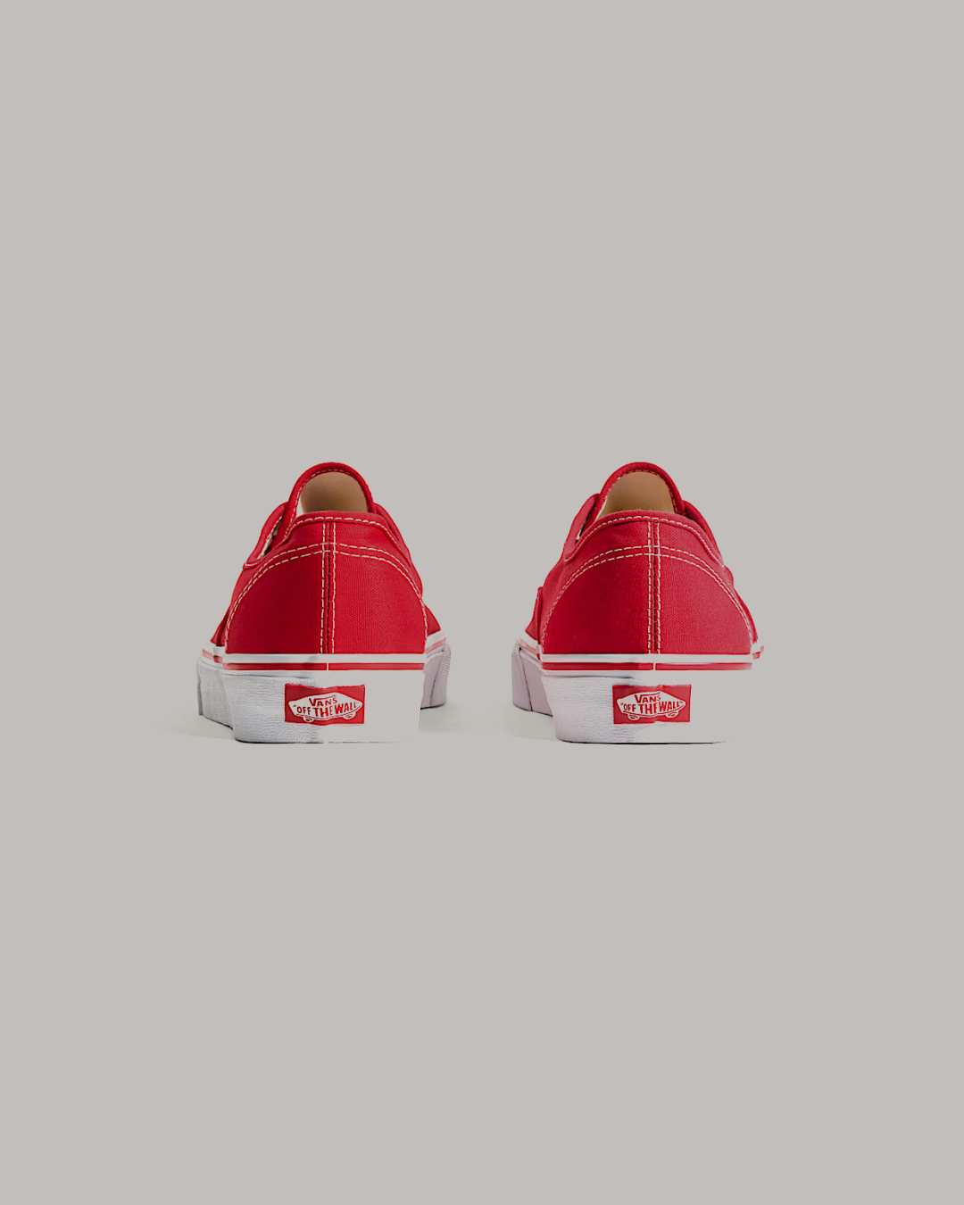 VANS LX Authentic 'Red' Canvas