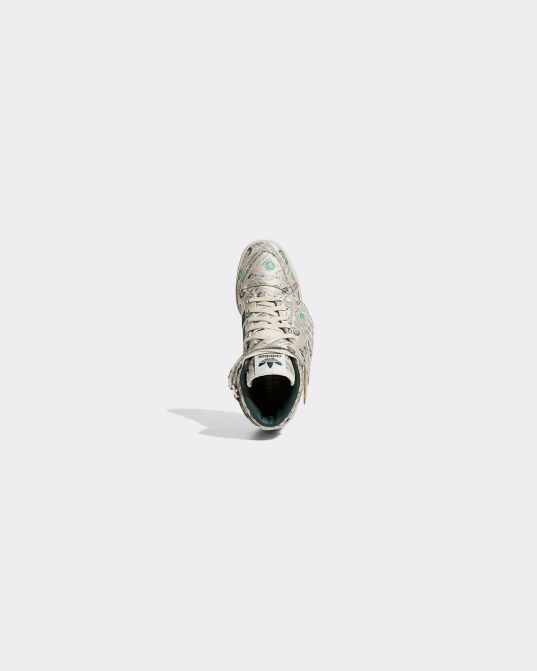 Jeremy Scott x Adidas Forum Hi Wings 1.0 “Money” Sneakers