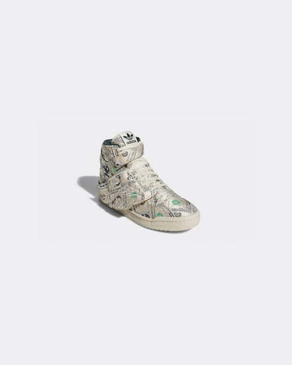 Jeremy Scott x Adidas Forum Hi Wings 1.0 “Money” Sneakers