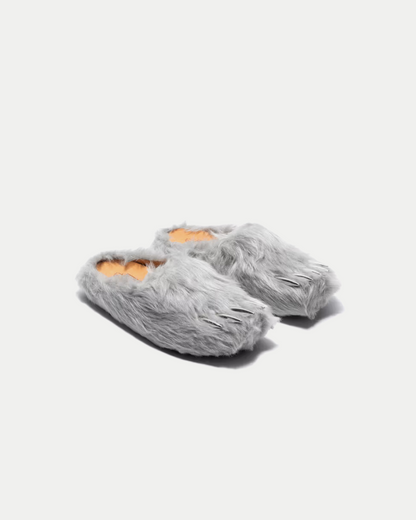 Bravest Studios 'Grey' Bear Claw Mules