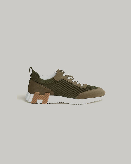 Hermès Bouncing “Vert Toundra” Sneakers