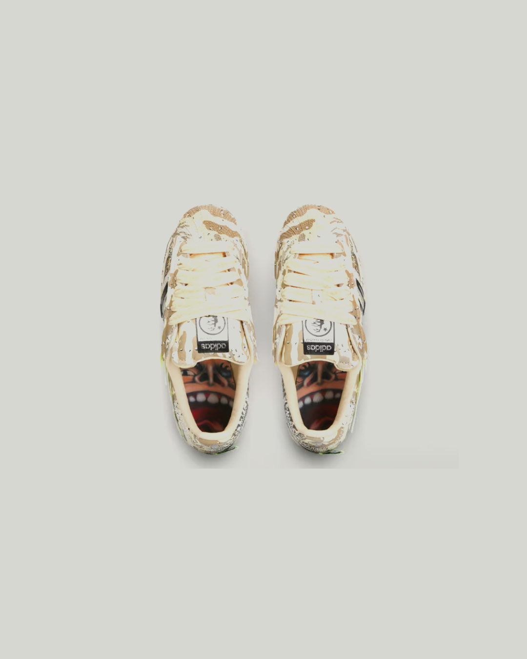 Hellstar x Adidas Superstar "Desert Camo" Sneakers