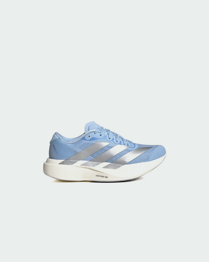 Adidas Adizero Evo SL 'Glow Blue / Silver Metallic / Cloud White' Sneakers