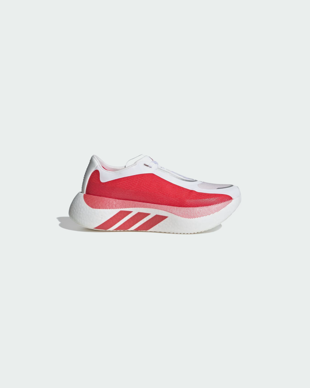 Adidas HyperBoost Edge 'Cloud White / Pure Ruby / Zero Metalic' Running Sneakers