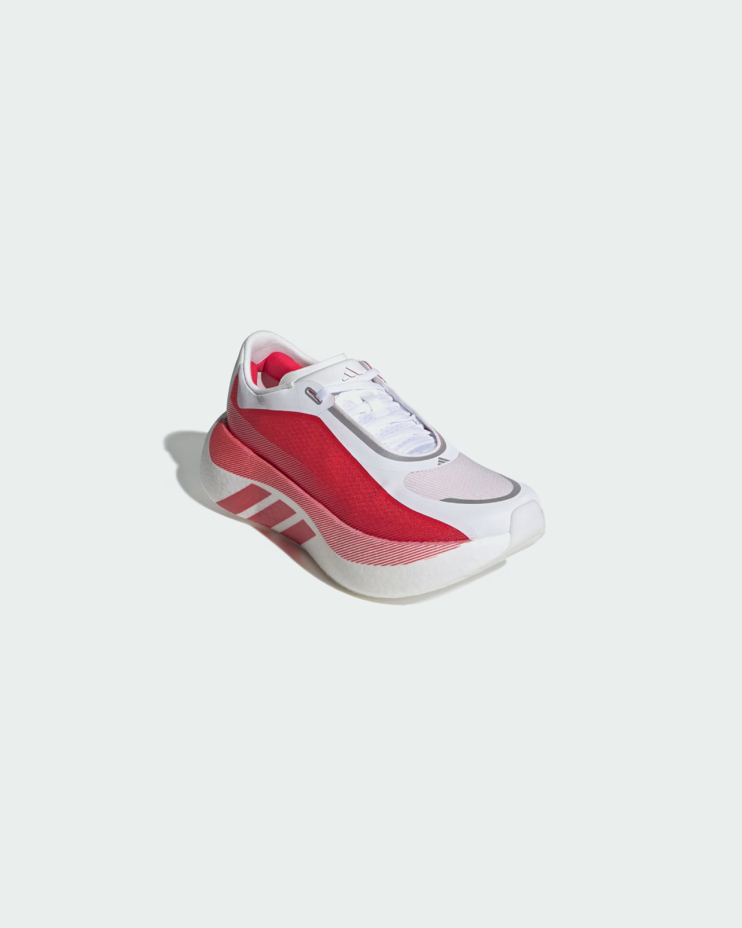 Adidas HyperBoost Edge 'Cloud White / Pure Ruby / Zero Metalic' Running Sneakers