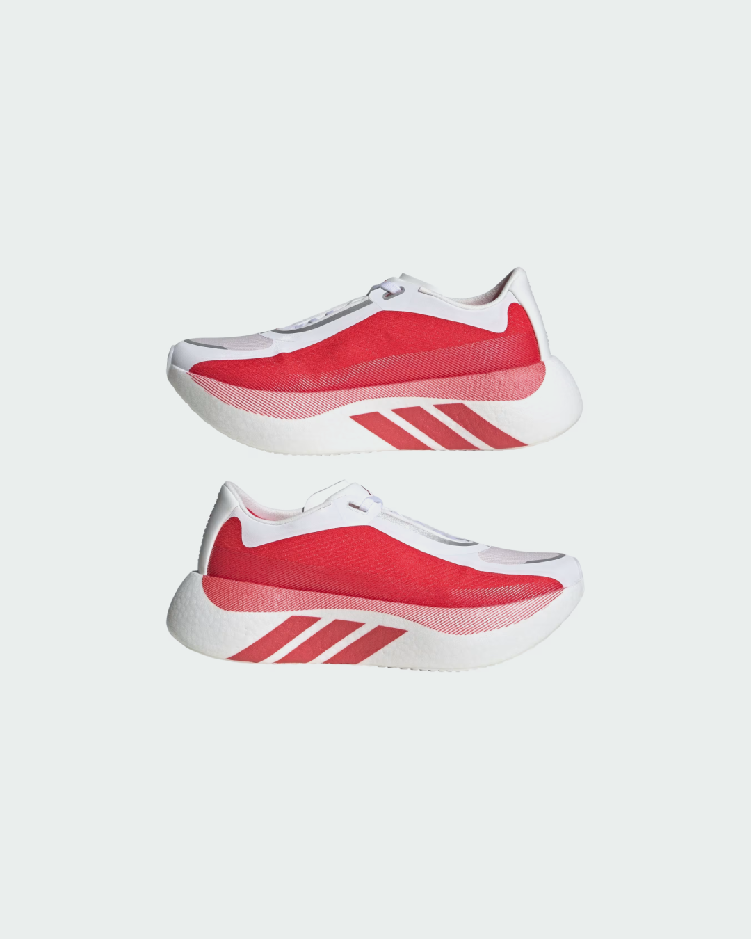 Adidas HyperBoost Edge 'Cloud White / Pure Ruby / Zero Metalic' Running Sneakers